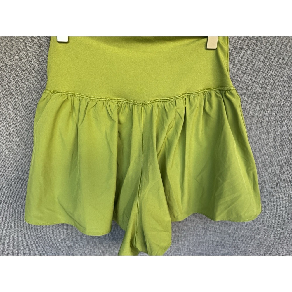 OFFLINE By Aerie Real Me Crossover Flowy Short Small Green - Picture 2 of 4